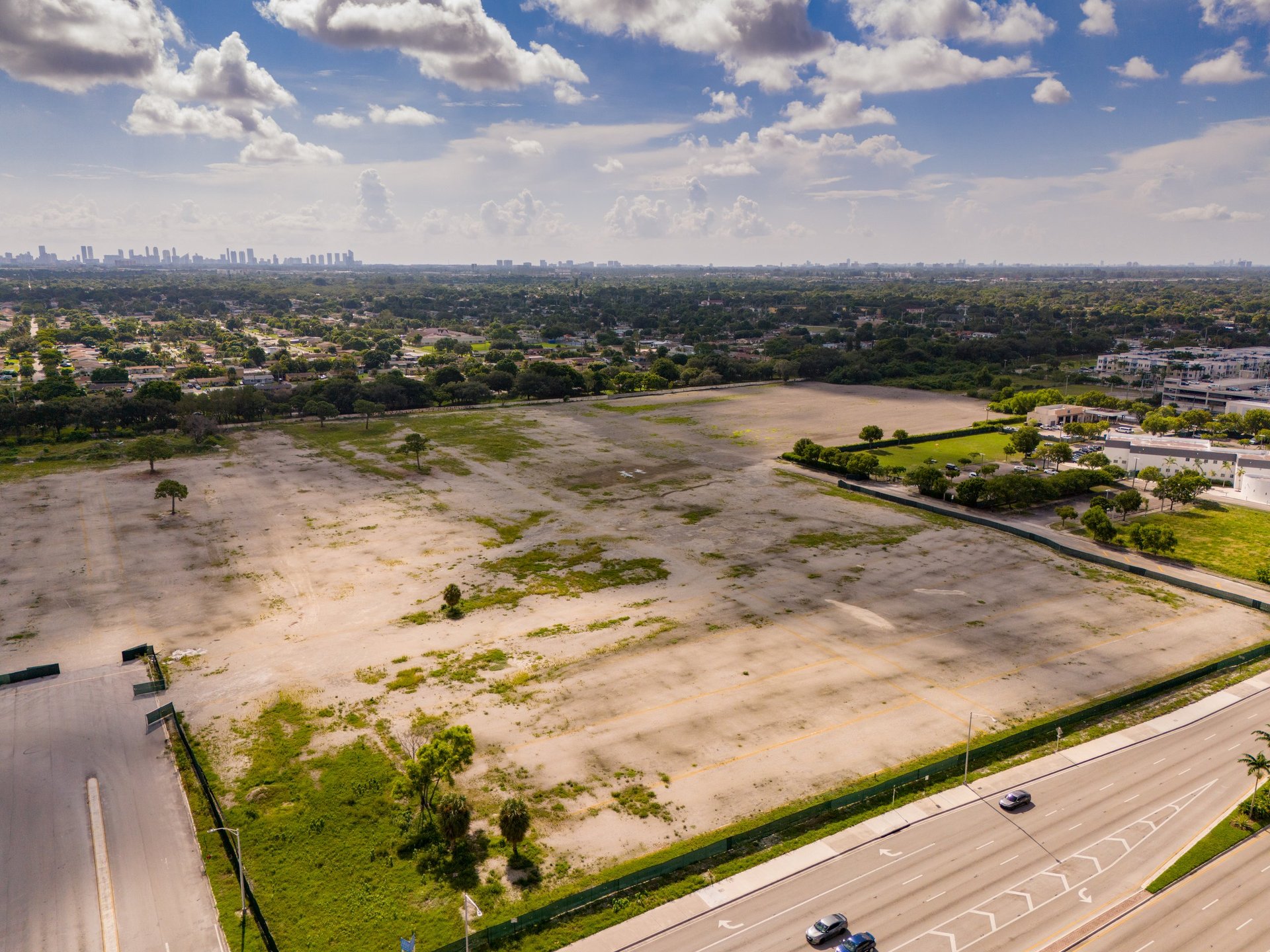 Miami Gardens Florida, vacant land for housing development