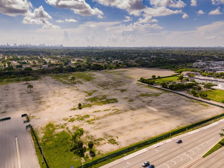 Vacant land for housing development