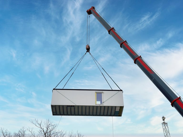 Modern modular architecture and construction engineering process