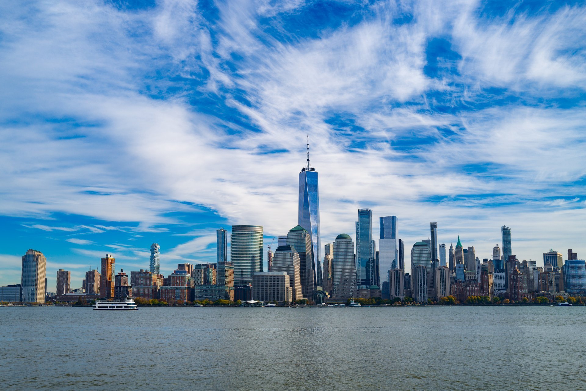 Modern city skyline